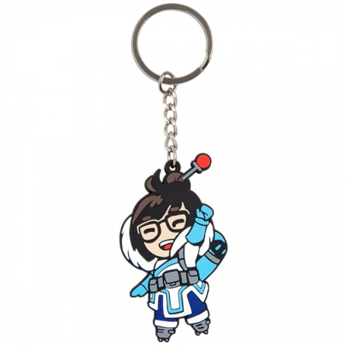 Брелок Overwatch Mei Flat Keychain