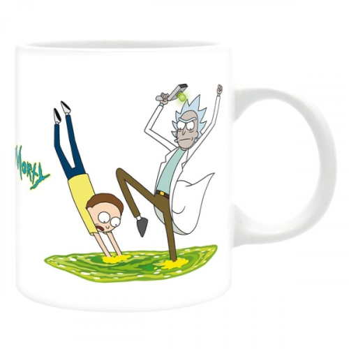 Кружка ABYstyle Rick & Morty: Portal, 320мл