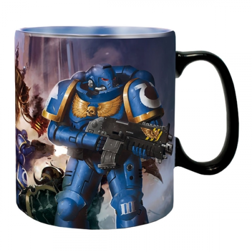 Кружка ABYstyle Warhammer 40K: Ultramarine & Black Legion, 460мл