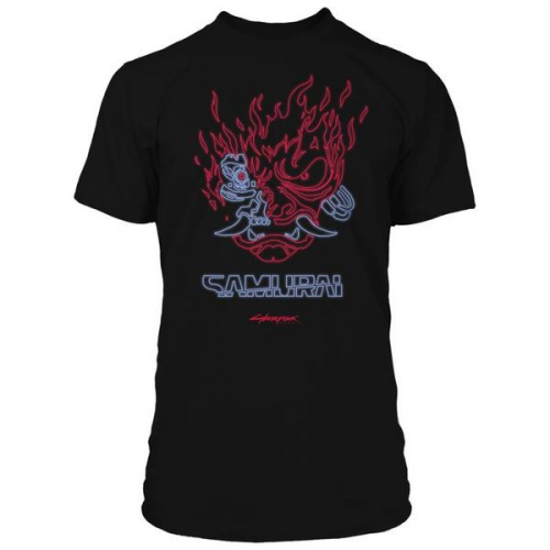 Футболка Cyberpunk 2077 Neon Samurai Premium Tee (XL)