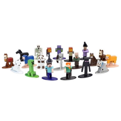Фигурка Jada Nano Metalfigs - Minecraft Wave 5 (20 Pack)