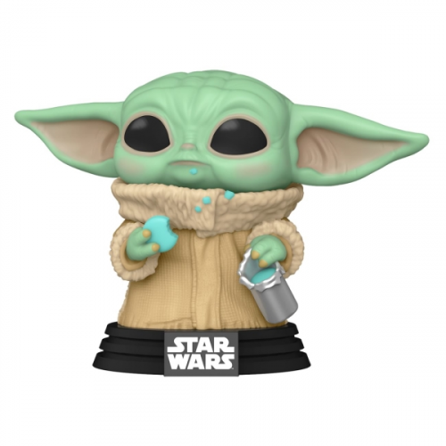 Фигурка Funko POP! Star Wars: Mandalorian - Grogu with Cookies