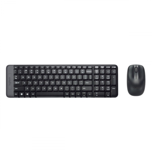 Комплект клавиатура+мышь Logitech Wireless Combo MK220