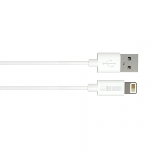 Кабель для iPod, iPhone, iPad InterStep USB/Lightning(MFI), белый, TPE, 1,0m