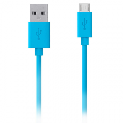 Кабель для сотового телефона Belkin microUSB - USB M-M 2m Light Blue(F2CU012bt2M-BLU)