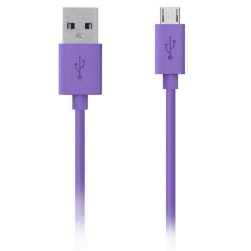 Кабель для сотового телефона Belkin microUSB - USB M-M 2m Purple (F2CU012bt2M-PUR)