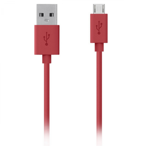 Кабель для сотового телефона Belkin microUSB - USB M-M 2m Red (F2CU012bt2M-RED)