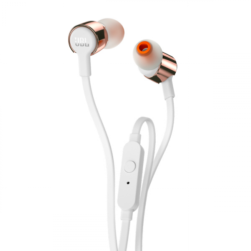 Наушники внутриканальные T210 Rose Gold (JBLT210RGD)