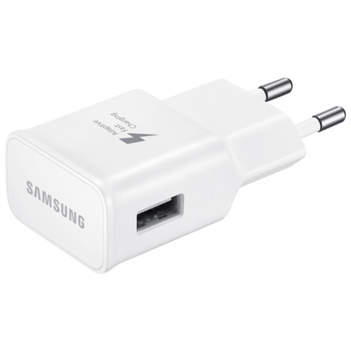 Сетевое зарядное устройство с кабелем Samsung 1 USB 2A+кабель microUSB+быстрая зар.(EP-TA20EWE)