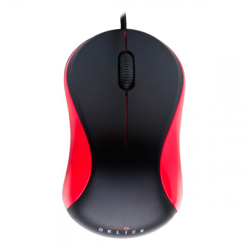 Мышь проводная Oklick 115S Black/Red