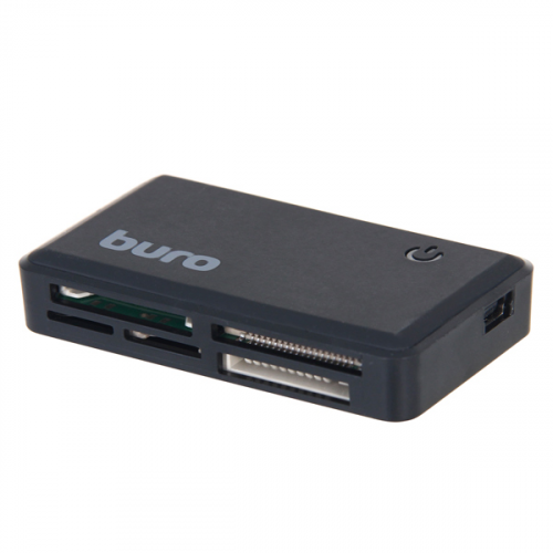 Устройство для чтения карт памяти Buro BU-CR-151 USB 2.0 (черный)