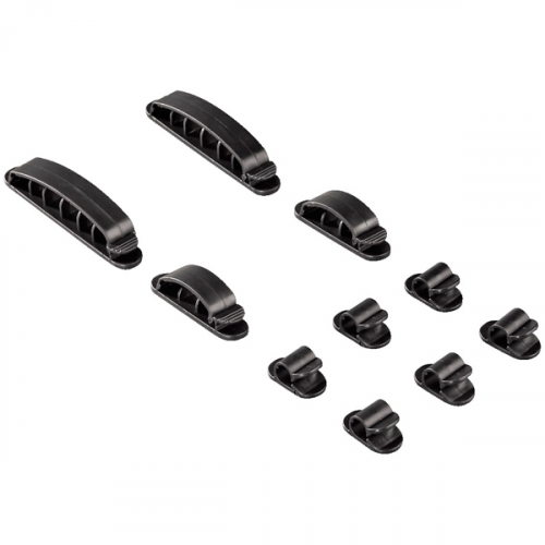 Стяжки для кабеля Hama 10 шт., Black (00020605)