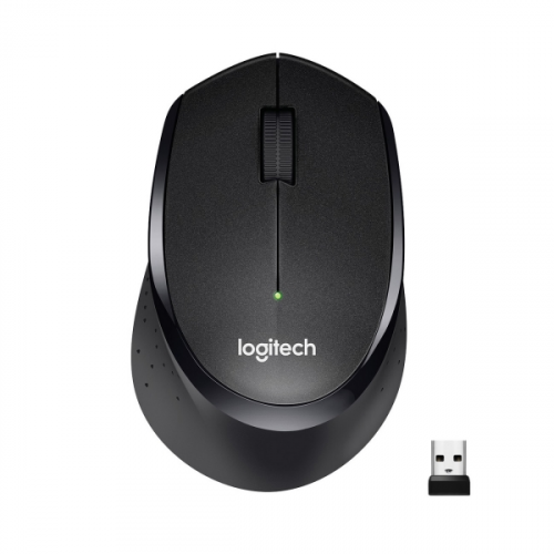 Мышь беспроводная Logitech M330 Silent Plus Black (910-004909)