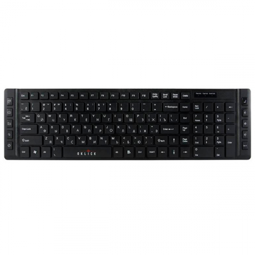 Клавиатура проводная Oklick 530S Black