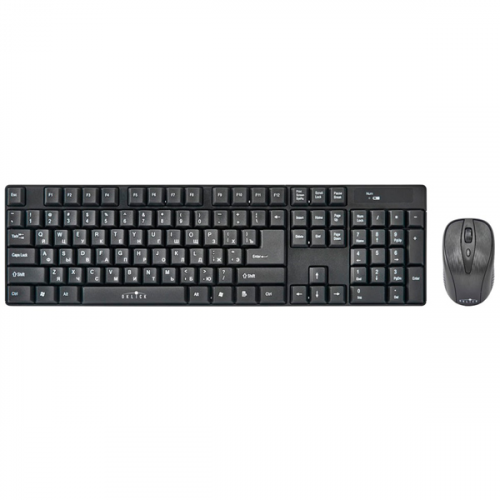 Комплект клавиатура+мышь Oklick 210M Black