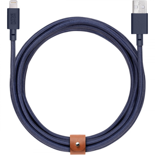Кабель для iPod, iPhone, iPad Native Union Lightning to USB, Blue (BELT-KV-L-MAR-3)