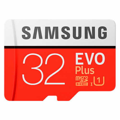 Карта памяти MicroSD Samsung 32GB Evo Plus (MB-MC32GA/RU)