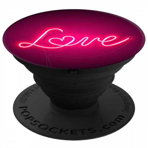 Кольцо-держатель для телефона Popsockets Love Sign (101742)