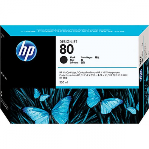 Картридж для лазерного принтера HP 80 черный C4871A