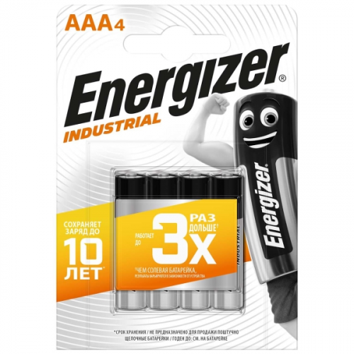 Батарея Energizer Industrial AAA-LR03 4шт