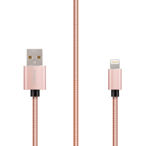 Кабель для iPod, iPhone, iPad Rombica Digital IS-02 1м. розовый
