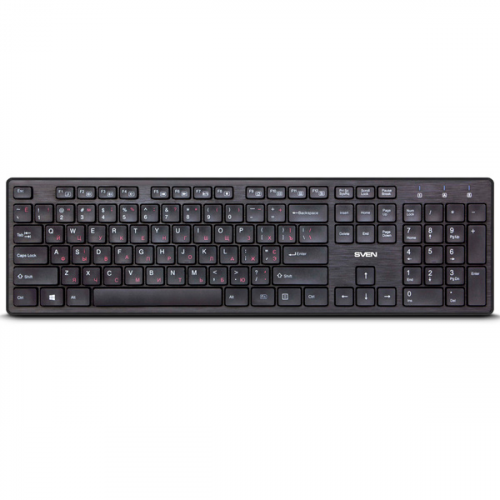 Клавиатура беспроводная Sven KB-E5900W NEW Black