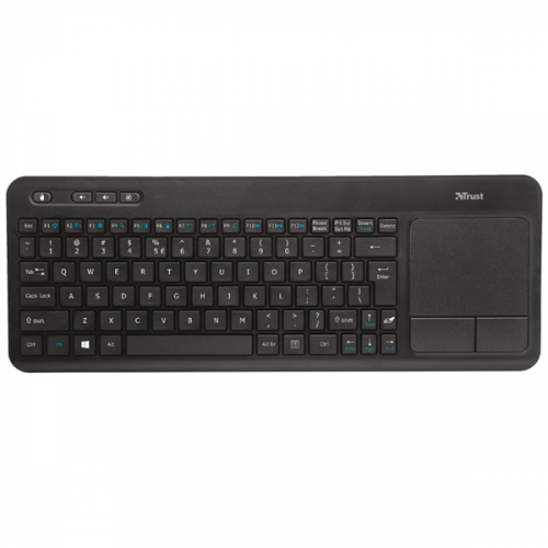 Клавиатура беспроводная Trust Veza Wireless Touchpad Keyboard (22230)