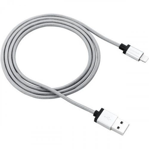 Кабель для iPod, iPhone, iPad Canyon Lightning/USB2.0 MFI 1m Grey (CNS-MFIC3DG)