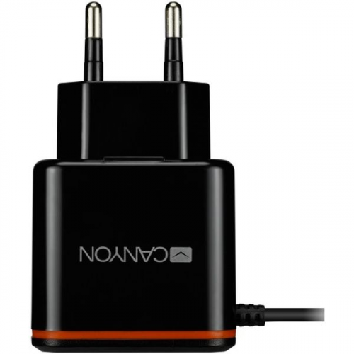 Сетевое зарядное устройство Canyon CNE-CHA042BO Black/Orange