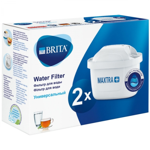 Картридж к фильтру для очистки воды Brita MAXTRA+ Универсальный 2шт