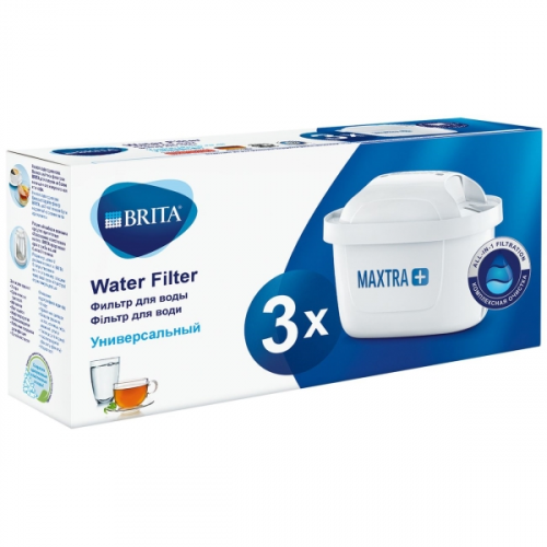Картридж к фильтру для очистки воды Brita MAXTRA+ Универсальный 3шт