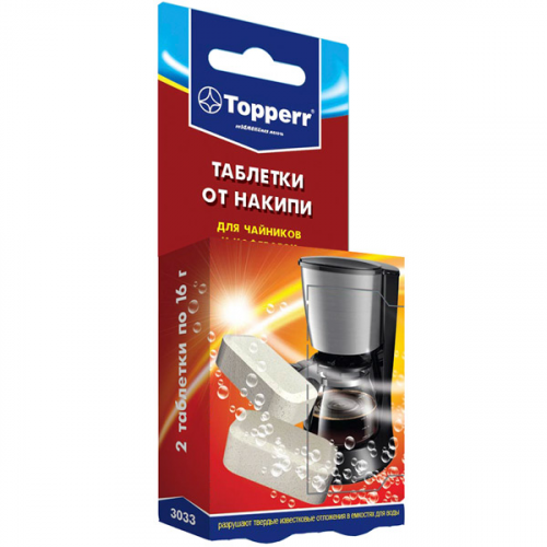 Ср-во для удаления накипи (эл.чайник) Topperr 3033