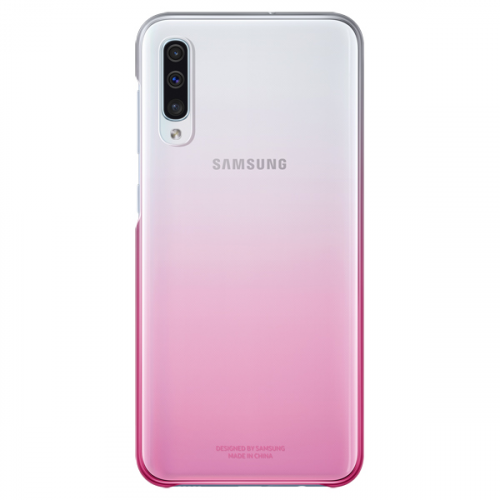 Чехол Samsung Gradation Cover для A50, Pink