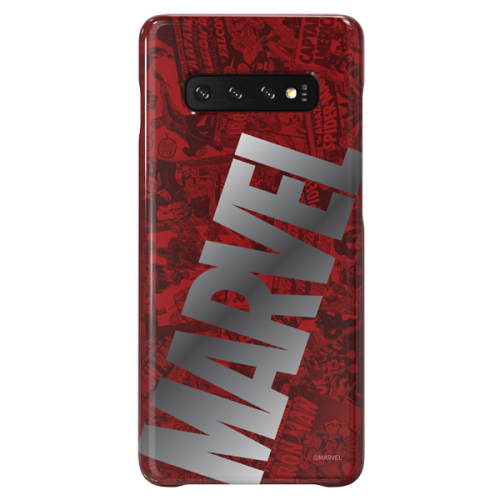 Чехол Samsung Marvel Big Logo для Galaxy S10+, Red