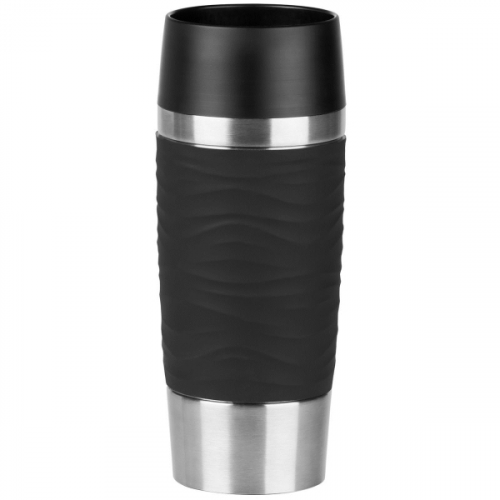 Термокружка Emsa Travel Mug Waves 0,36л Black (N2010500)