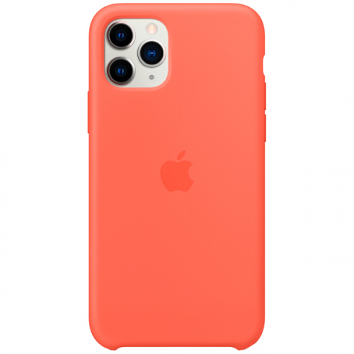 Чехол Apple iPhone 11 Pro Silicone Case Clementine (Orange)