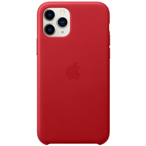 Чехол Apple iPhone 11 Pro Leather Case (PRODUCT)RED