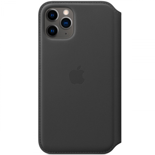 Чехол Apple iPhone 11 Pro Leather Folio Black