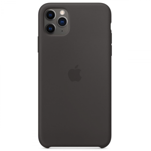 Чехол Apple iPhone 11 Pro Max Silicone Case Black
