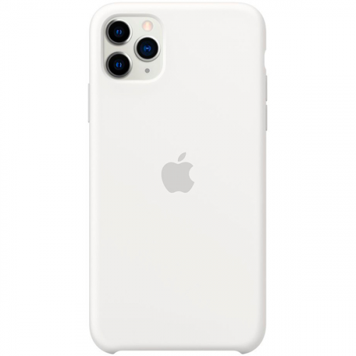 Чехол Apple iPhone 11 Pro Max Silicone Case White