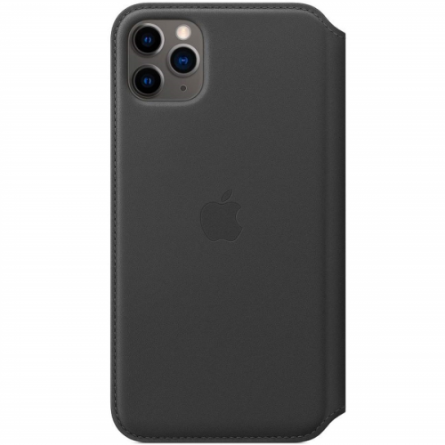 Чехол Apple iPhone 11 Pro Max Leather Folio Black