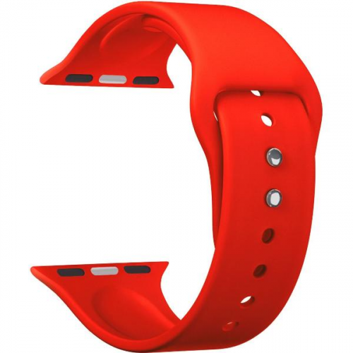 Силиконовый ремешок для Apple Watch 42/44/45 mm LYAMBDA ALTAIR DS-APS08-44-RD Red