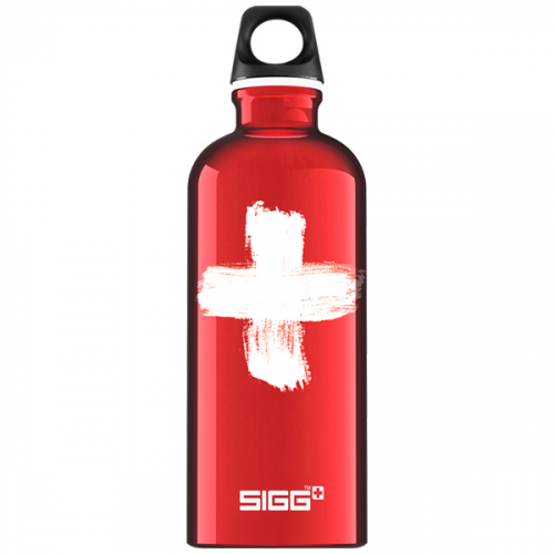 Бутылка для воды Sigg Swiss 600мл Red (8689.70)