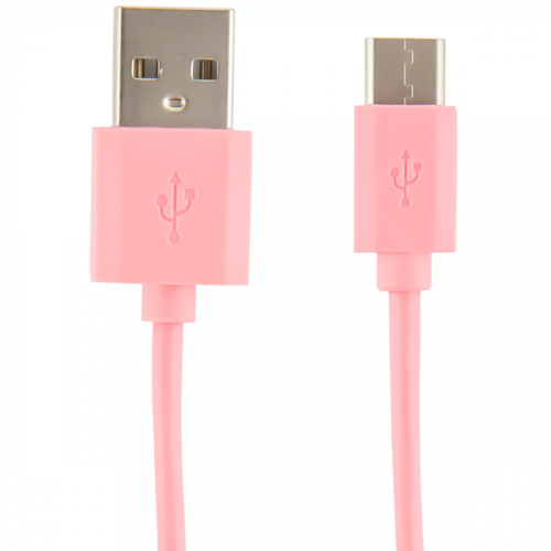 Кабель USB Type-C Red Line 1м, Pink (УТ000011575)