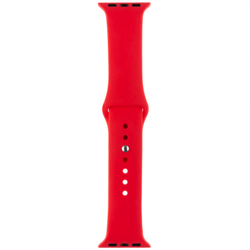 Ремешок InterStep SPORT для Apple Watch 38mm&40mm, силикон, красный