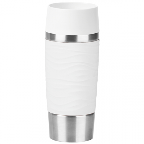 Термокружка Emsa Travel Mug Waves 0,36л White (N2011000)