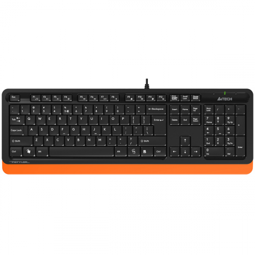 Клавиатура проводная A4Tech FStyler FK10 Black/Orange