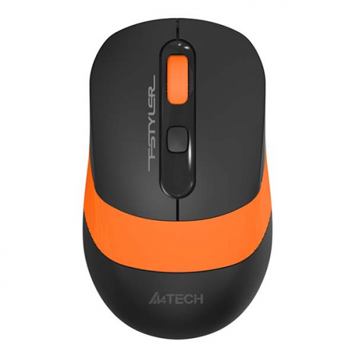 Мышь беспроводная A4Tech FStyler FG10 Black/Orange
