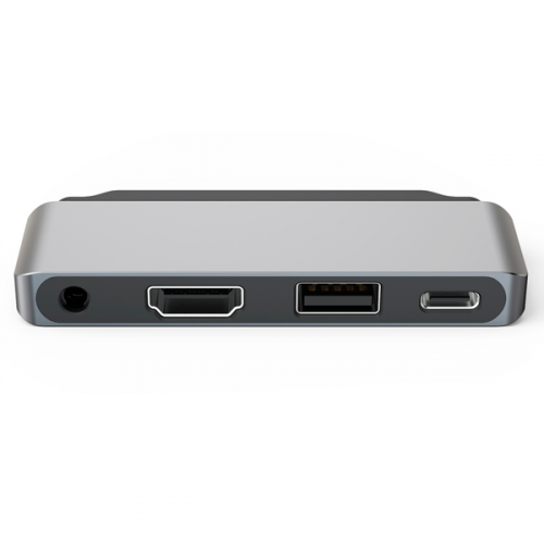 Переходник для iPad Pro Red Line Multiport Type-C 4 in 1 Silver