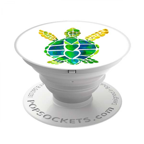 Кольцо-держатель для телефона Popsockets Turtle Love (101380)